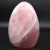 Polierter Rosenquarzstein - 0