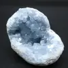 Block aus kristallisiertem natürlichem Celestite - 0