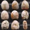 Natural flower agate decoration - 0
