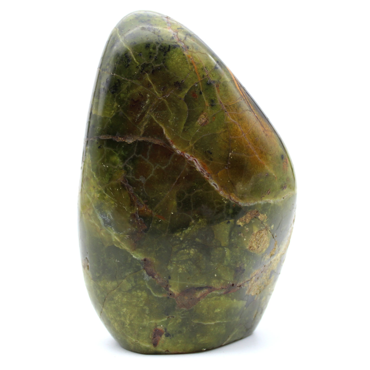 Freiform grüner Opalstein
