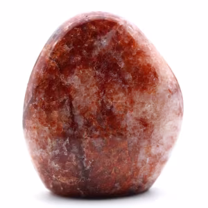Roter Quarz-Zierstein aus Madagaskar