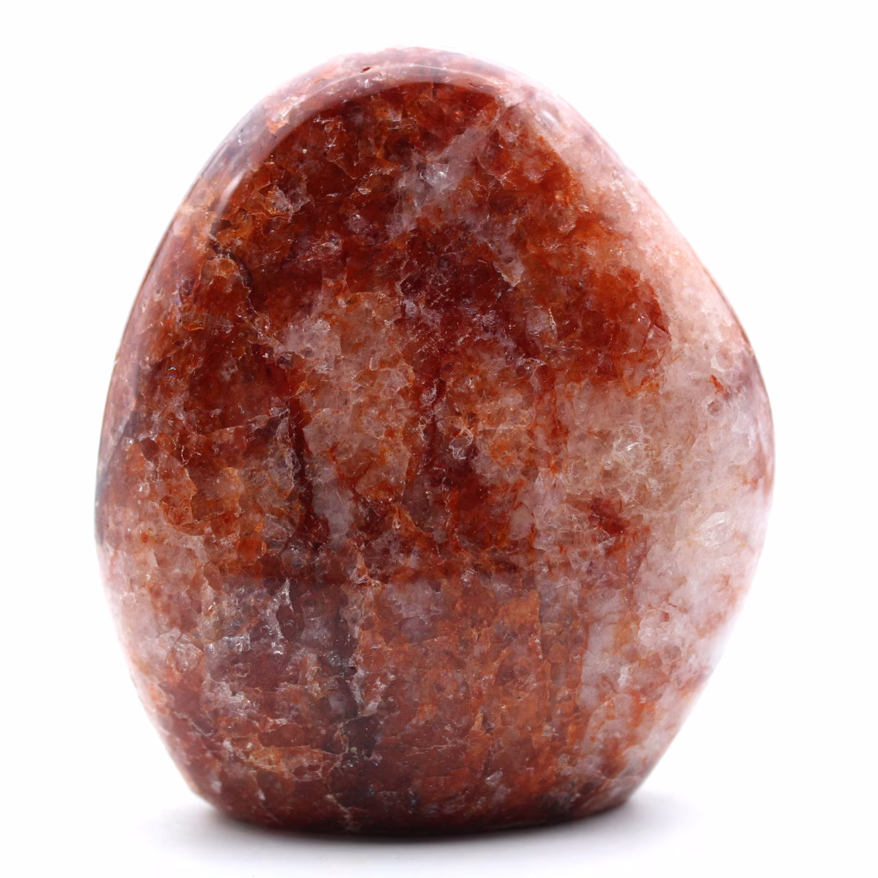 Roter Quarz-Zierstein aus Madagaskar