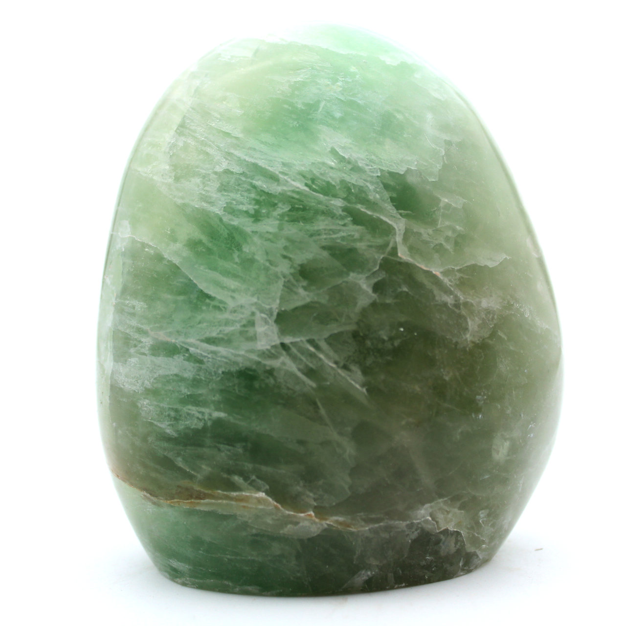 Natürlicher grüner Fluoritstein