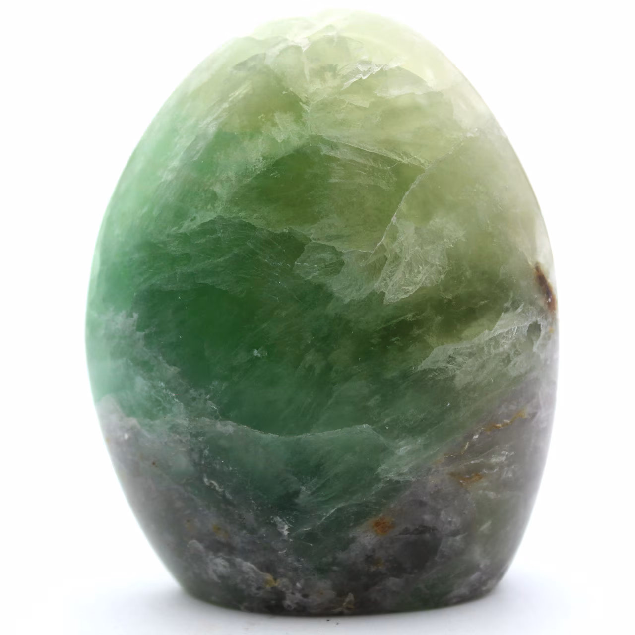 Natürlicher grüner Fluoritstein