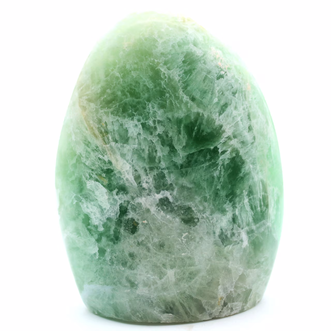 Natürlicher grüner Fluoritstein