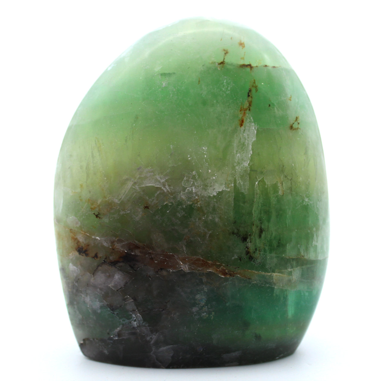 Natürlicher grüner Fluoritstein