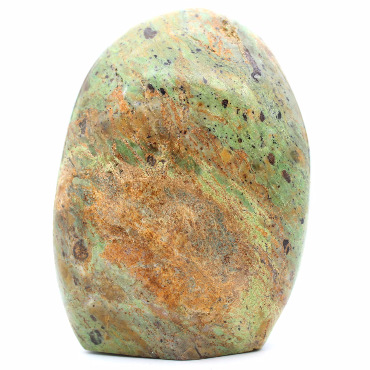 Polierter Chrysoprasstein