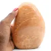 Sammlerstück natürlicher Mikrolinien-rosa Mondstein - 1