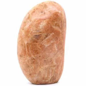 Polierter rosa Mikrolinien-Mondstein aus Madagaskar