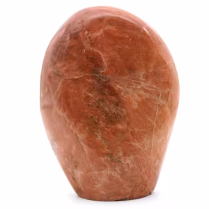 Natürlicher mikrolinienrosa Mondstein