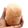 Sammlerstück natürlicher Mikrolinien-rosa Mondstein - 1