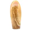Calcit Honig polierte Form - 0