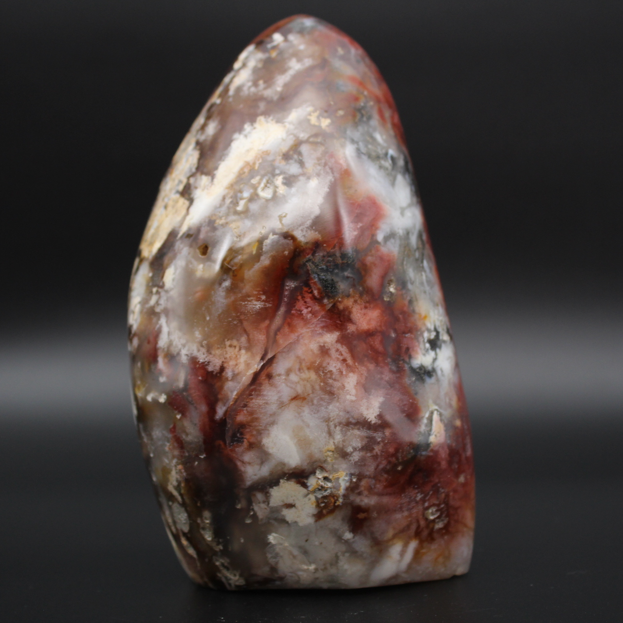 Free form agate flower