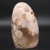 Free form agate flower stone - 0