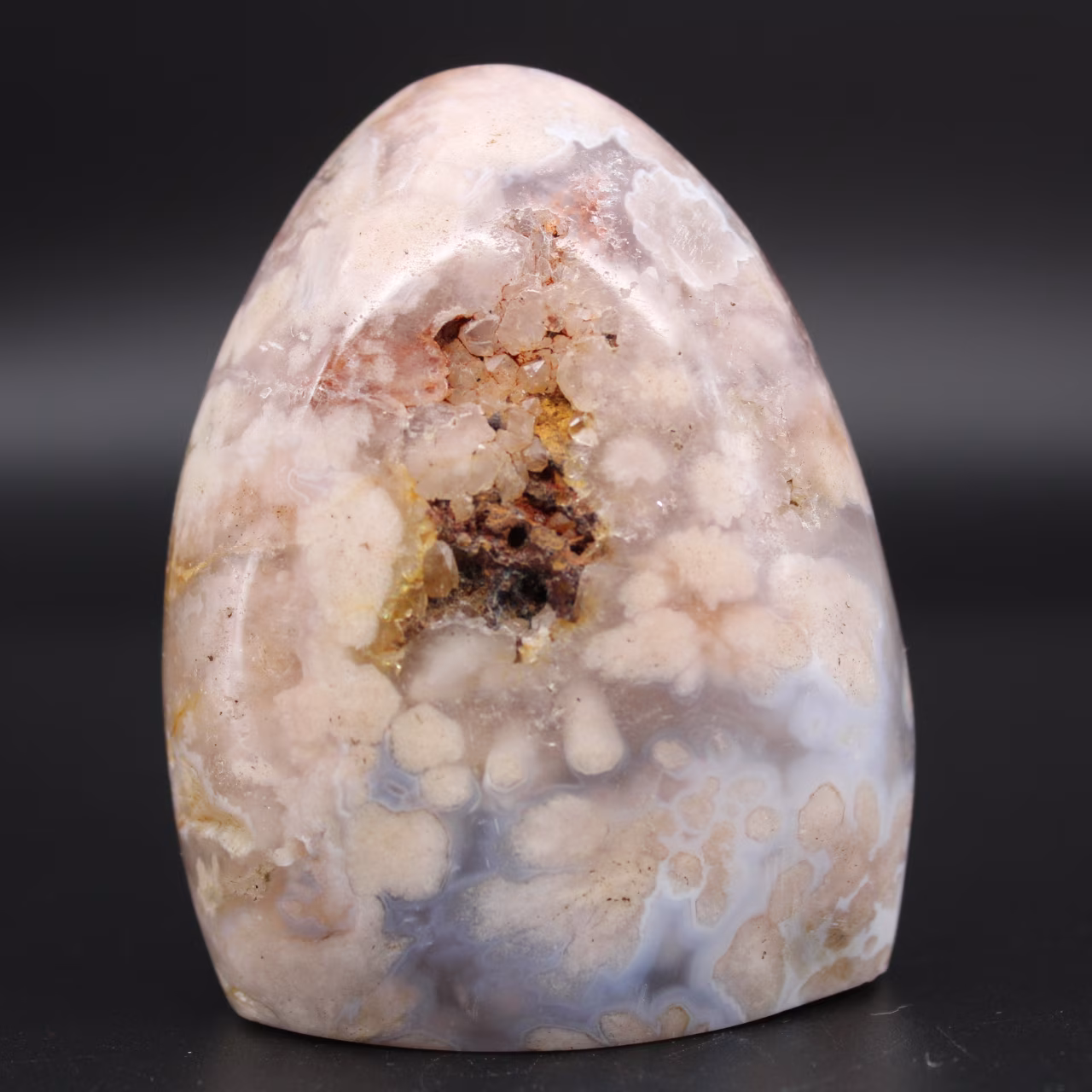 Natural Flower Agate Stone