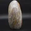 Sammlerstück natürlicher grauer Bandjaspis - 4