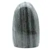 Grüner Jaspis gestreifte polierte Form - 0