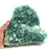 Fast 4 Kilo kristallisierte grüne Fluoritwürfel - 0