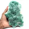 Kristallisation von grünem Fluorit aus Madagaskar - 0