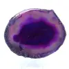 Violetter Achatstein aus Brasilien - 0