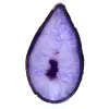 Zierstein aus violettem Achat - 0