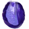 Violetter Achatstein aus Brasilien - 0