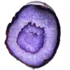 Violetter Achatstein aus Brasilien - 0