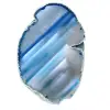 blauer Achatstein - 0