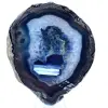Brasilianischer blauer Achat - 0