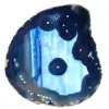 Blaue Achatscheibe - 0