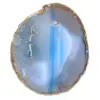 Dekostein blauer Achat - 0
