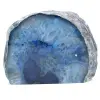 dekorativer blauer Achat - 0