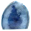 Dekostein blauer Achat - 0