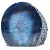 Zierlicher blauer Achat zum Legen - 0