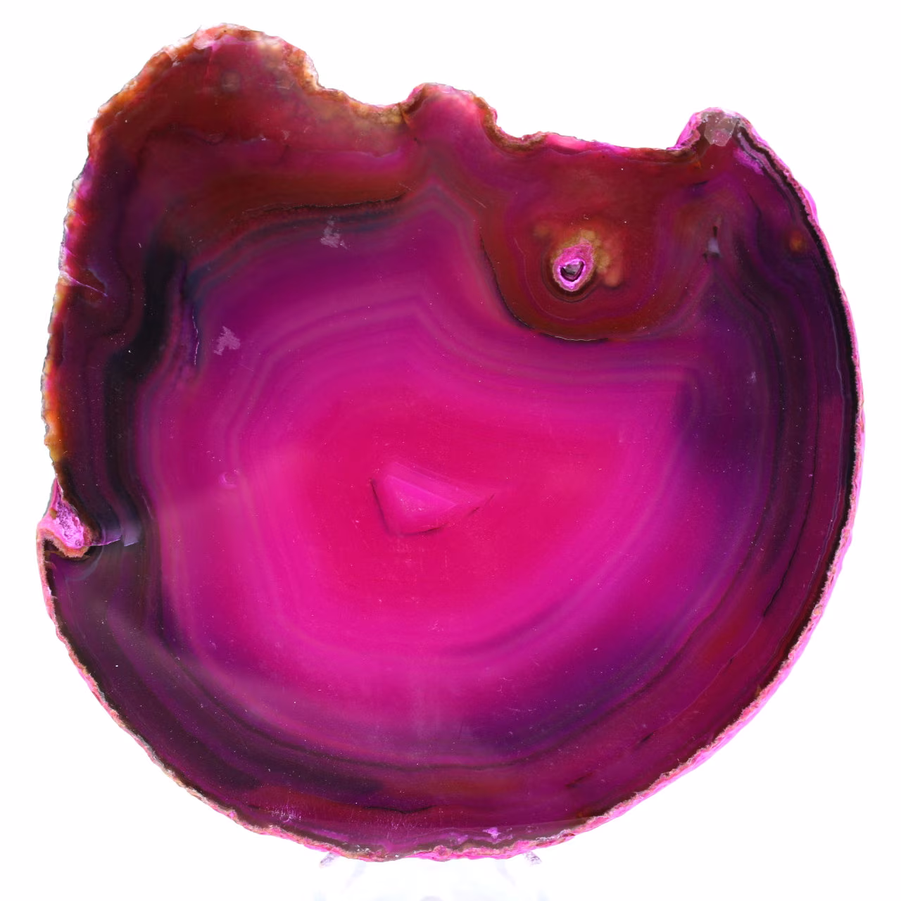 mineralischer rosa Achat