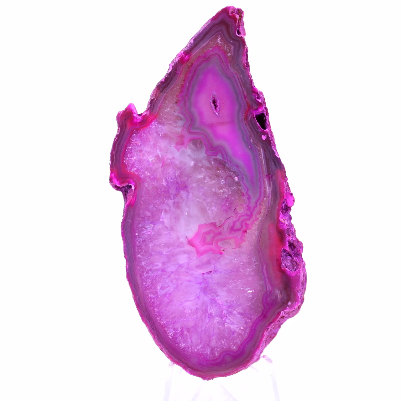 mineralischer rosa Achat