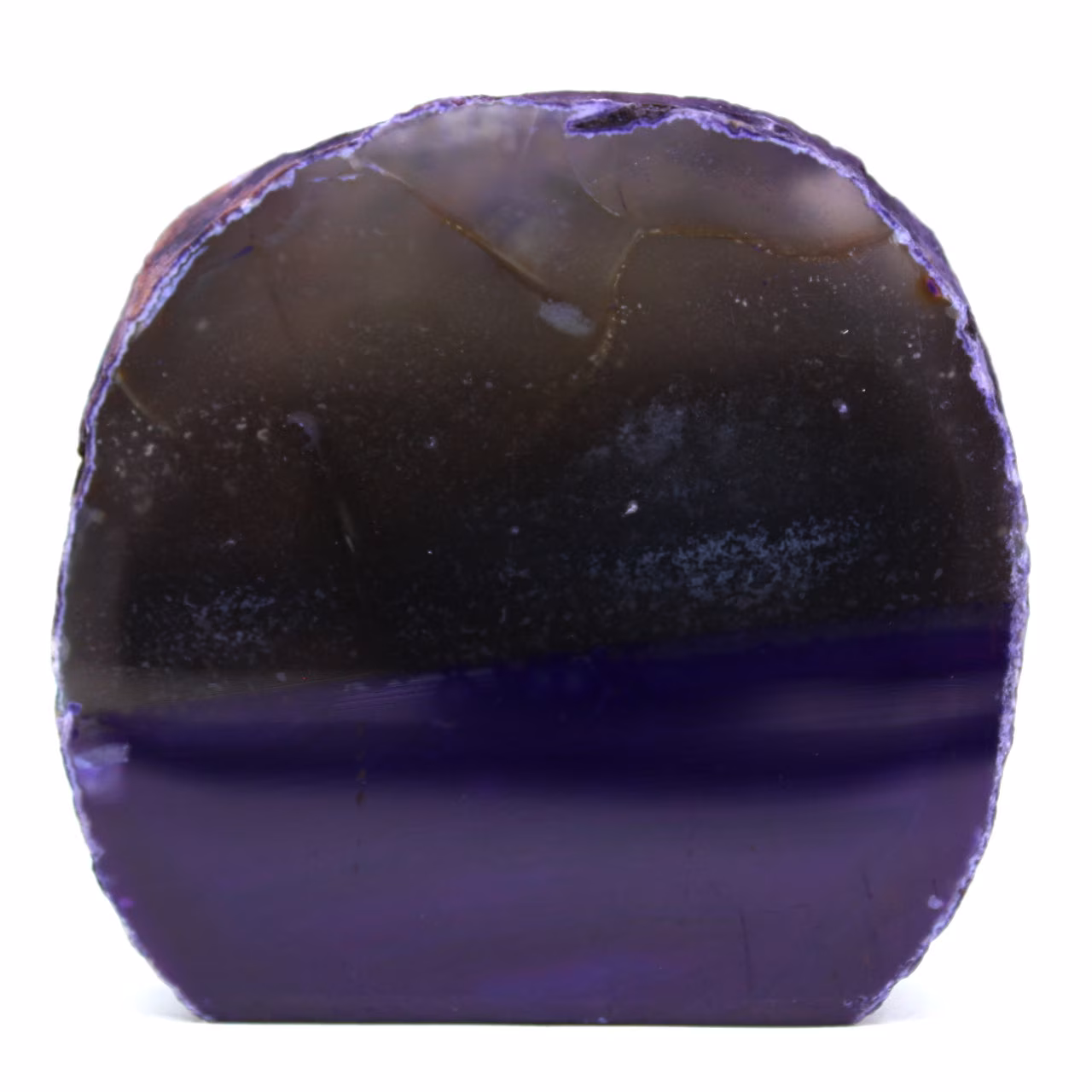 Lila Achat-Dekoration
