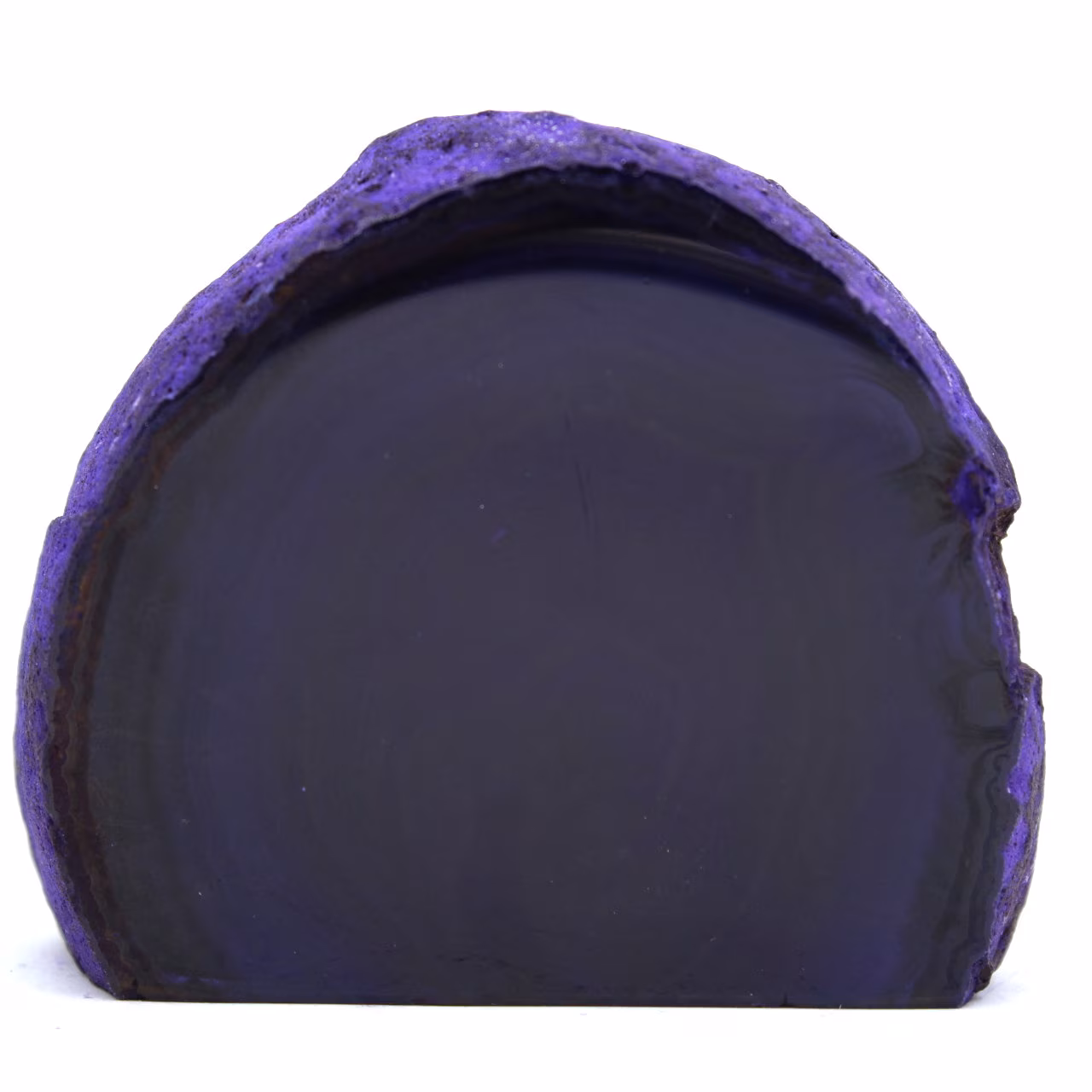 Mineralische violette Achatdekoration