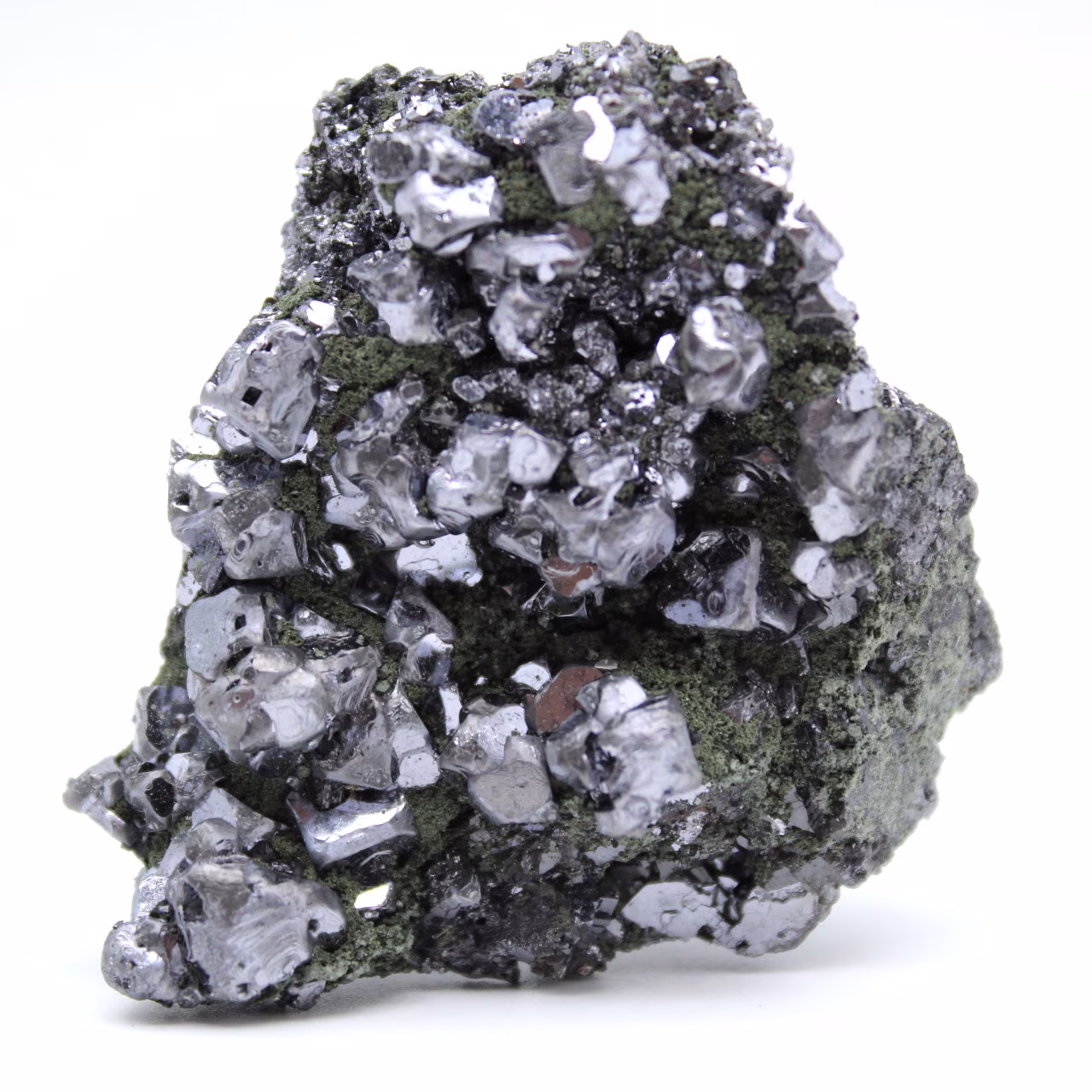 Sphalerite und Bleiglanzgestein