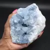 Blau kristallisierter coelestin - 0
