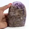 Polierter amethyst-felsen - 0