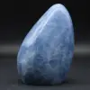 Natürlicher blauer Calcit-Felsen - 0