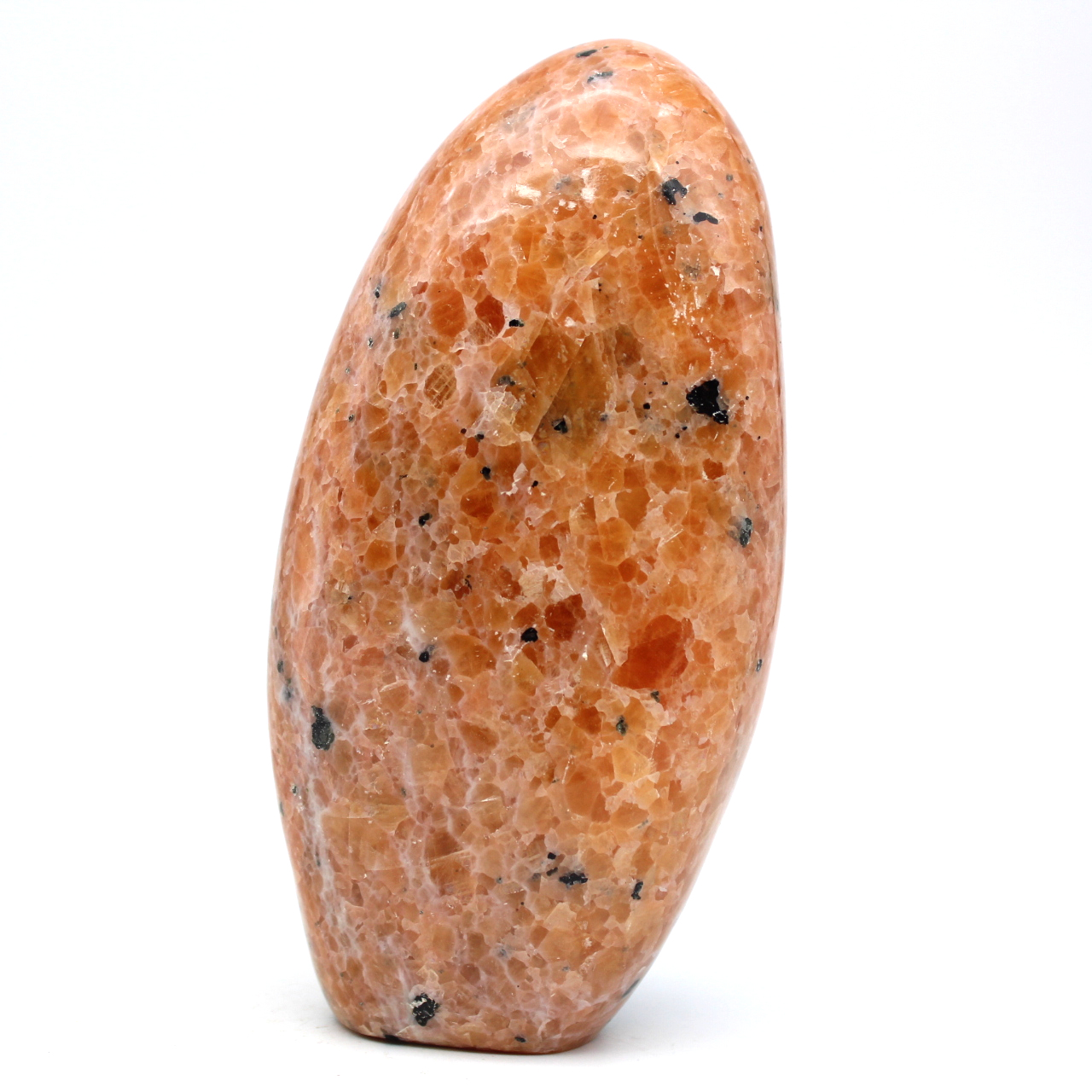 Orange calcit block zum verlegen
