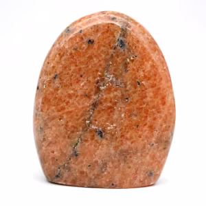 Orangencalcit aus madagaskar