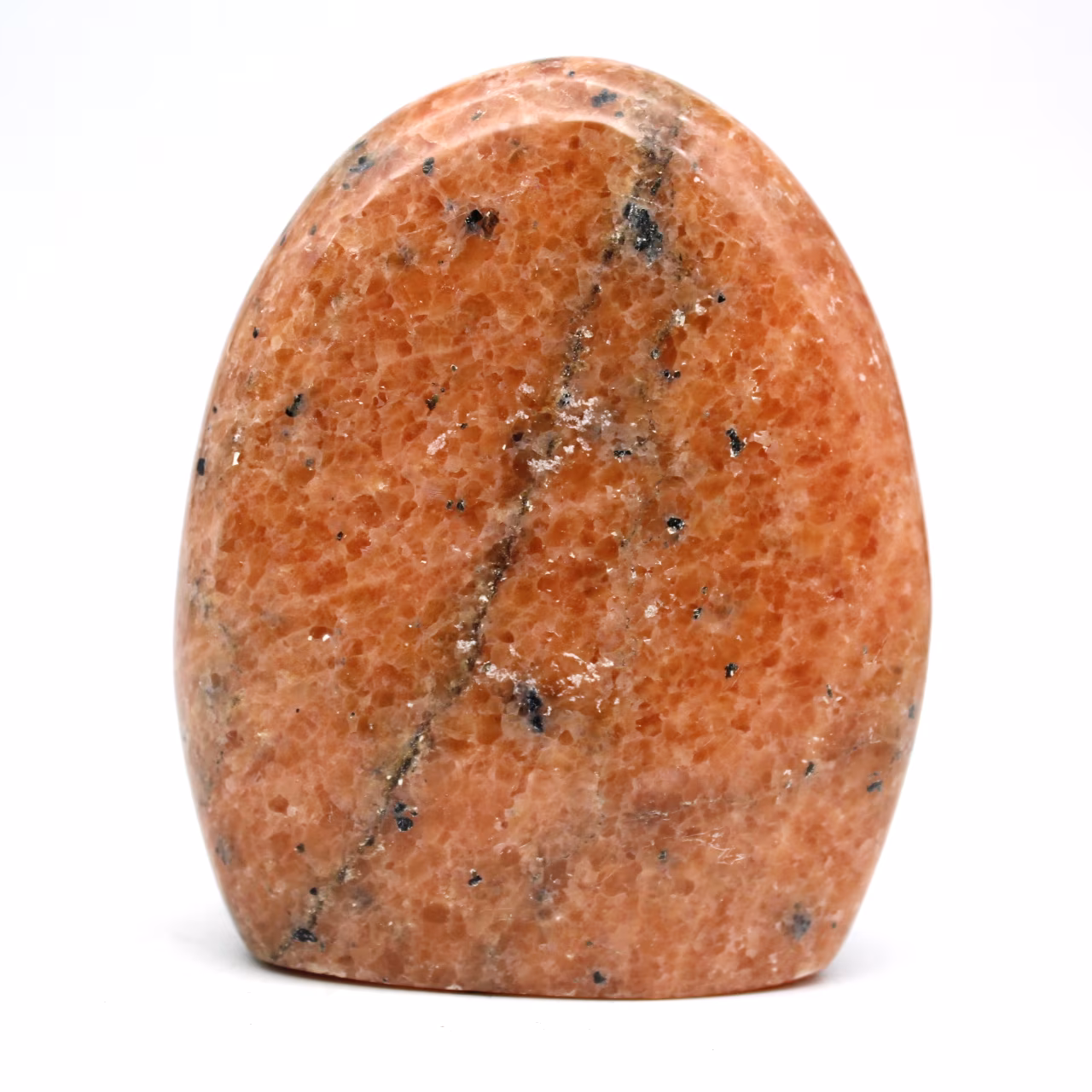 Orangencalcit aus madagaskar