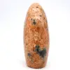 Orange calcit polierter stein - 1