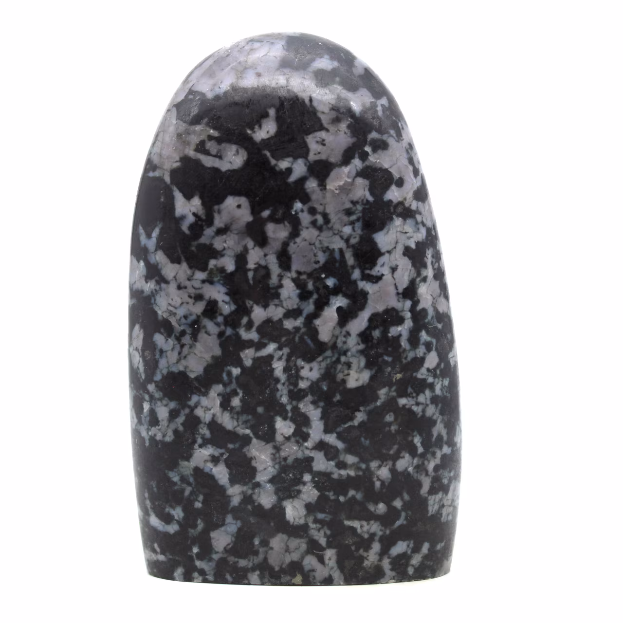 Indigo gabbro polierter stein