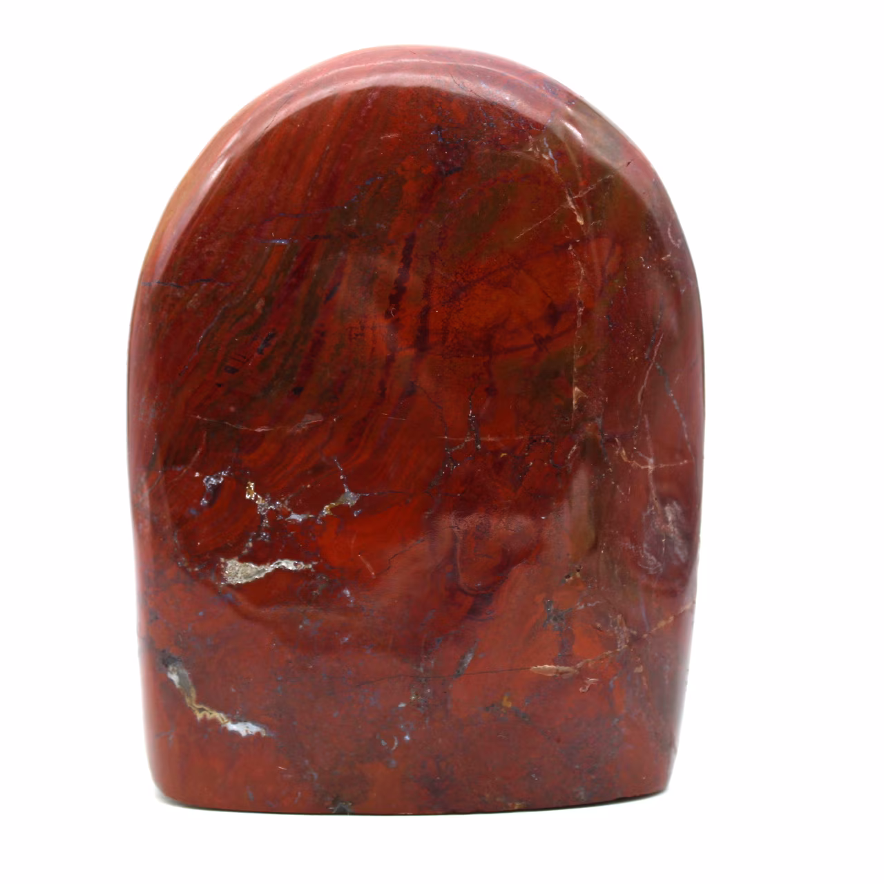 Freiform roter jaspis