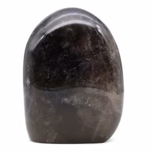 Polierter rauchquarz freeform
