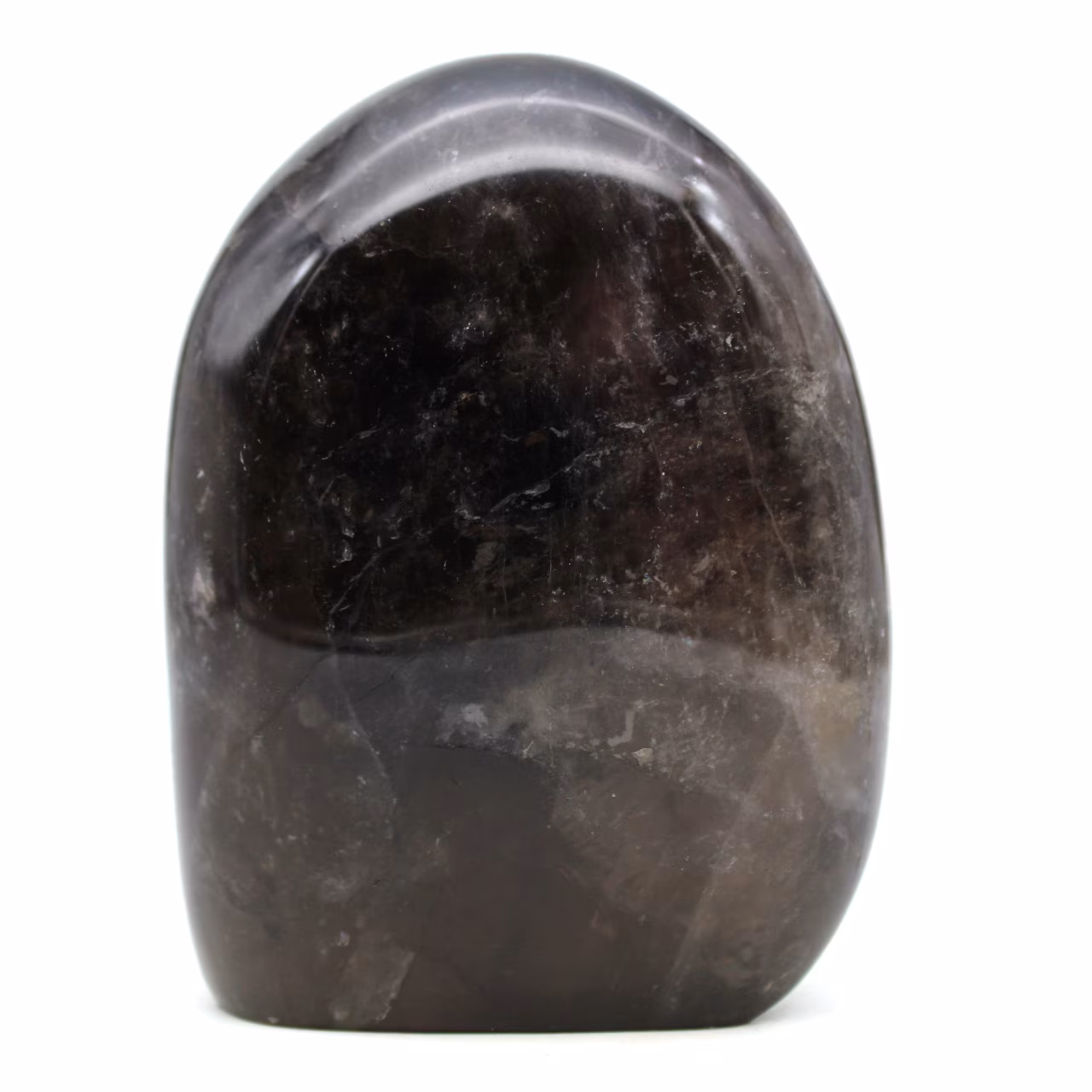 Polierter rauchquarz freeform